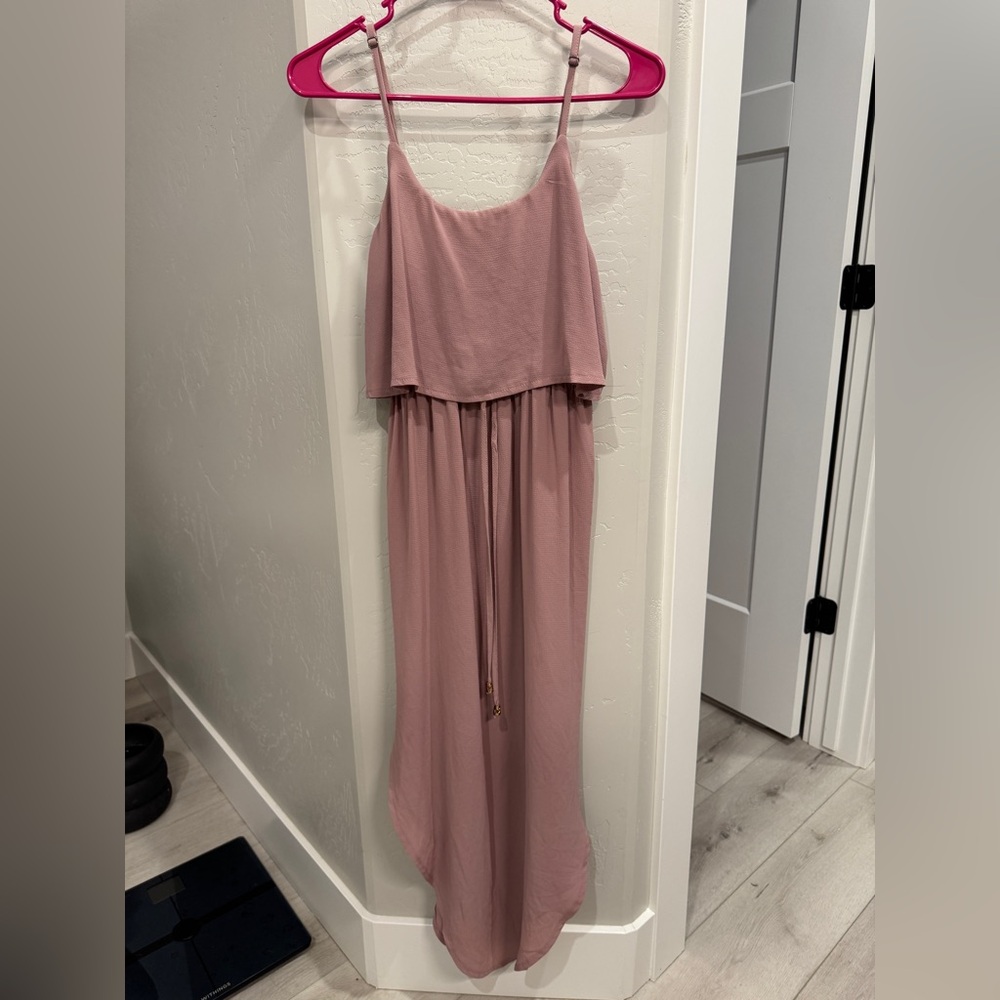 Light Mauve Maxi Dress